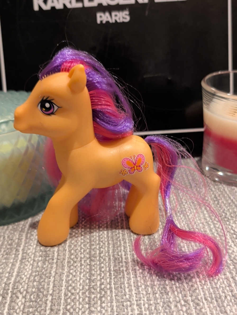 My Little Pony Scootalo Orange Pony with Purple & Pink Mane